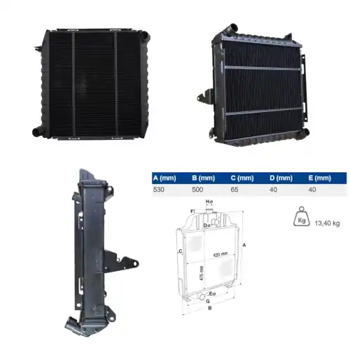 Darmowa dostawa CHŁODNICA WODY DEUTZ-FAHR Agrotron 100, Agrotron 105, Agrotron 106, Agrotron 110, Agrotron 80, Agrotron 85, Agrotron 90, Agrotron 4.70, Agrotron 4.80, 4.85, 4.90, 4.95, 6.00, 6.01, 6.05, 6.15