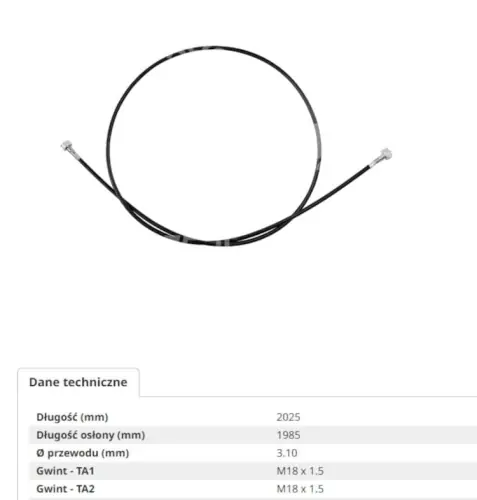 LINKA OBROTOMIERZA 2000MM 22/177-59 (FENDT Farmer 100 102 102LS 102LSA 102S 102SA 103 103LS 103LSA 103S 103SA 104LS 104LSA 104S 104SA 105 105LS 105LSA 105S 105SA 106Ls 106LSA 106S 106SA 108LS 108LSA 108S 108SA ZETOR 12011 12045 12111 12145 14145 16145) Darmowa dostawa