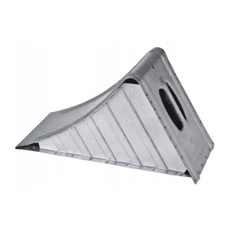 KLIN POD KOŁO STALOWY 470x230X200 DIN76051 Rabat