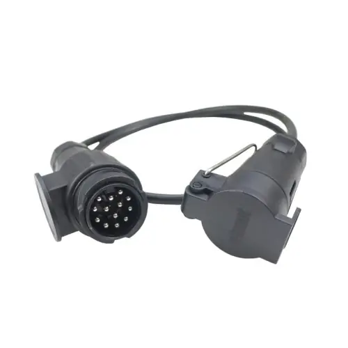Adapter przejściówka gniazda złącza kablowy 13/7 12V długość 1,0m ELMOT Super okazja